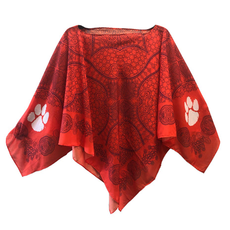 Clemson Tigers Lily Scarf Poncho