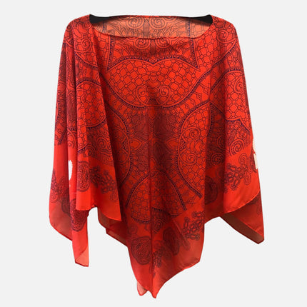 Clemson Tigers Lily Scarf Poncho