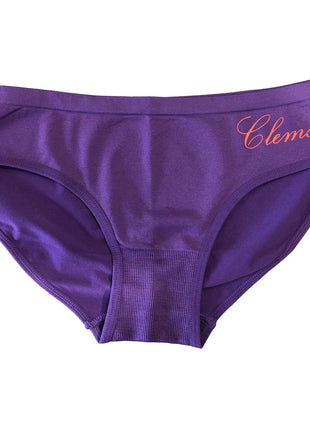 Clemson Tigers Script Bikini Panties