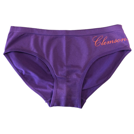 Clemson Tigers Script Bikini Panties