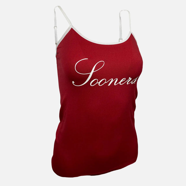 Oklahoma Sooners Script Cami