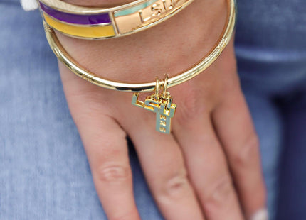 LSU Tigers Logo Bracelet Gold Plated