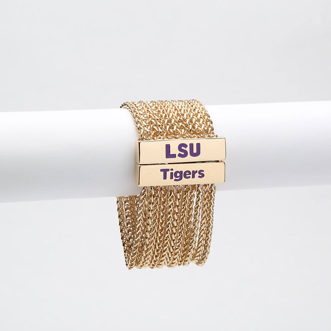 LSU Tigers Jolie Bracelet