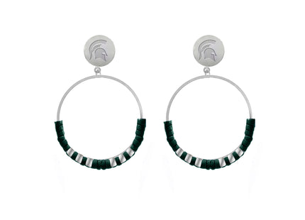 Michigan State Spartans Mchenry Earrings