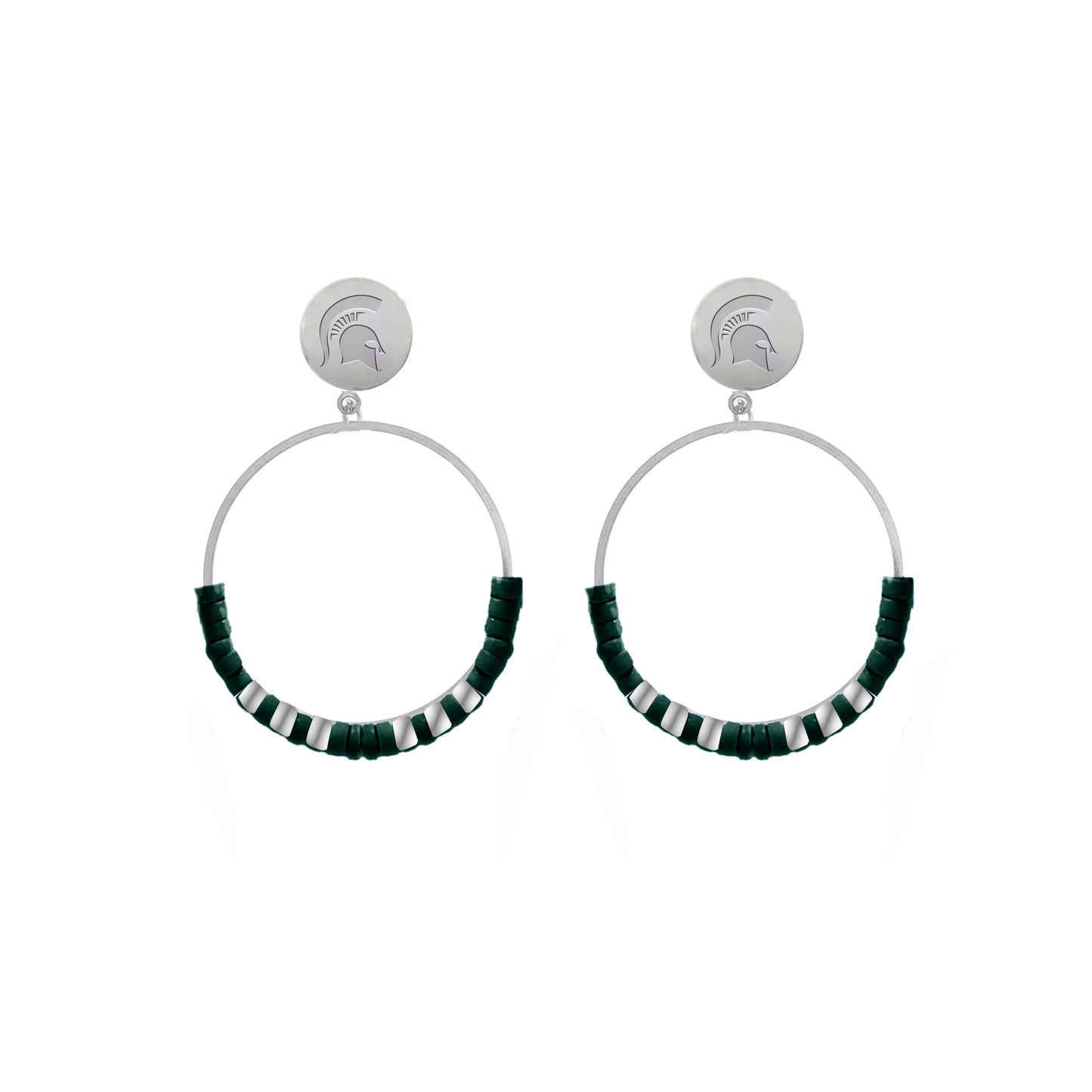 Michigan State Spartans Mchenry Earrings