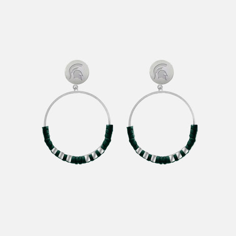 Michigan State Spartans Mchenry Earrings