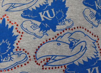 Kansas Jayhawks Rhinestone Tank