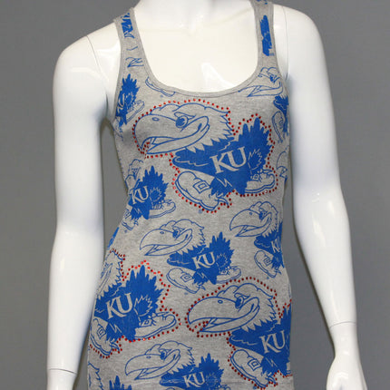 Kansas Jayhawks Rhinestone Tank