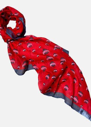 Ohio State Buckeyes Foster Square Scarf