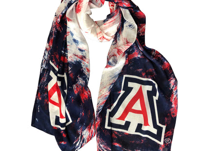 Arizona Wildcats Watercolor Scarf