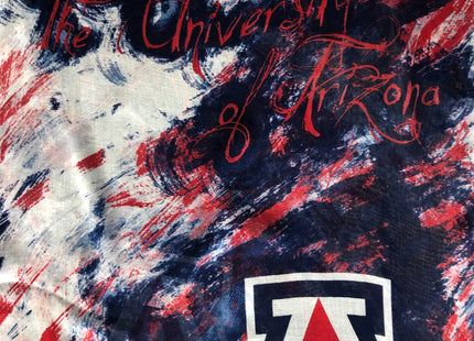 Arizona Wildcats Watercolor Scarf