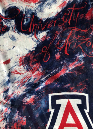 Arizona Wildcats Watercolor Scarf