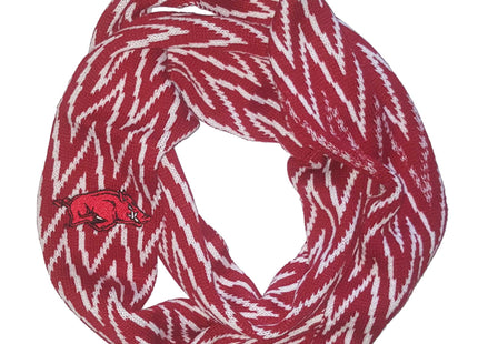 Arkansas Razorbacks Chevron Infinity Scarf