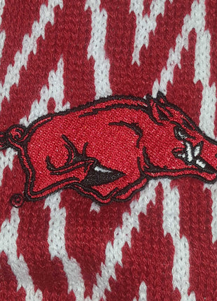 Arkansas Razorbacks Chevron Infinity Knit Scarf