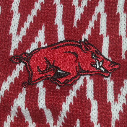 Arkansas Razorbacks Chevron Infinity Knit Scarf