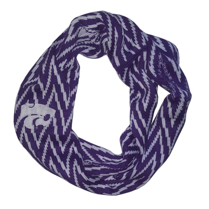 Kansas State Wildcats Chevron Infinity Knit Scarf