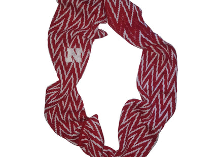 Nebraska Cornhuskers Chevron Infinity Scarf