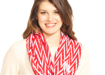 Nebraska Cornhuskers Chevron Infinity Scarf