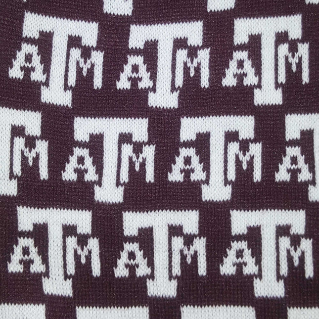 Texas A&M Aggies Logo Infinity Scarf