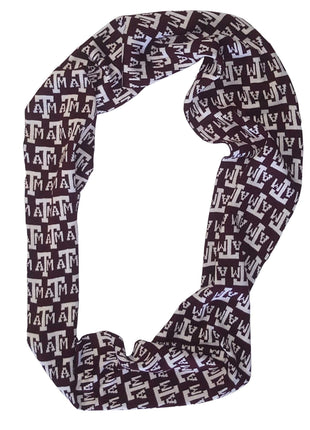 Texas A&M Aggies Logo Infinity Scarf