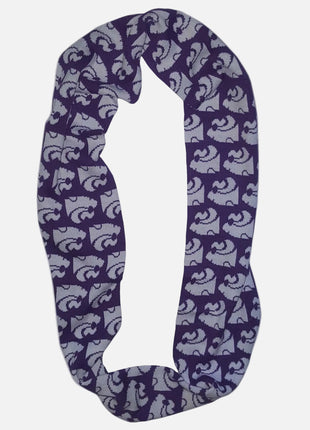 Kansas State Wildcats Logo Infinity Knit Scarf