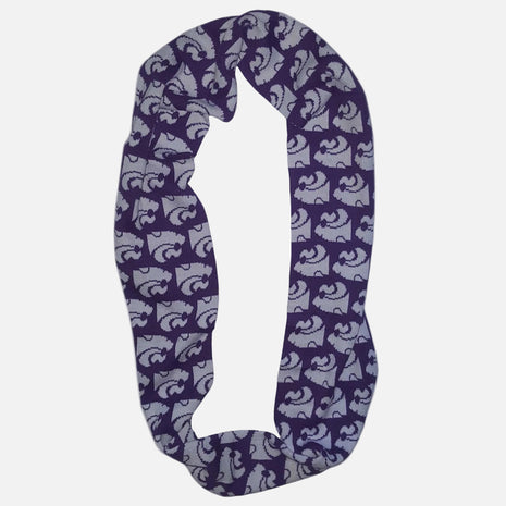 Kansas State Wildcats Logo Infinity Knit Scarf