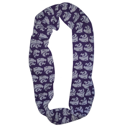 Kansas State Wildcats Logo Infinity Knit Scarf