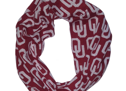 Oklahoma Sooners Logo Infinity Scarf