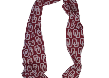 Oklahoma Sooners Logo Infinity Scarf
