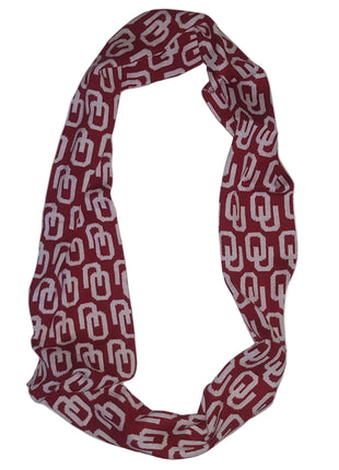 Oklahoma Sooners Logo Infinity Knit Scarf