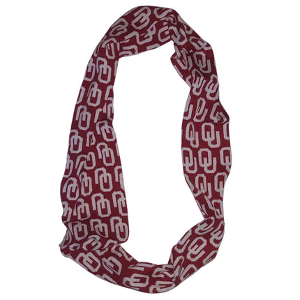 Oklahoma Sooners Logo Infinity Scarf