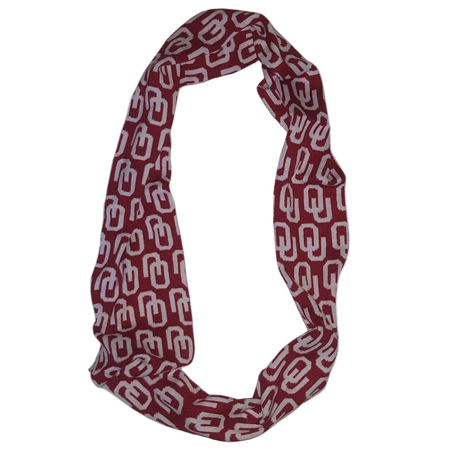 Oklahoma Sooners Logo Infinity Knit Scarf