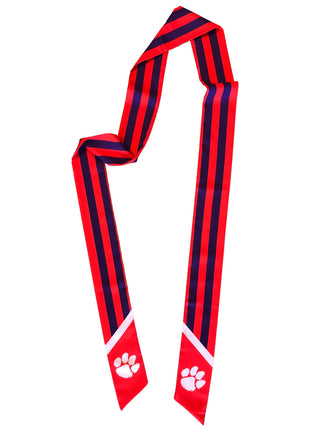 Clemson Tigers Tide Slim Scarf