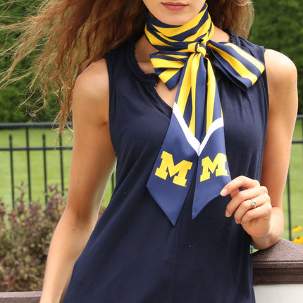 Michigan Wolverines Slim Scarf