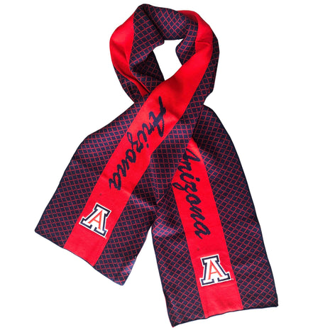 Arizona Wildcats 2 Tone Knit Scarf