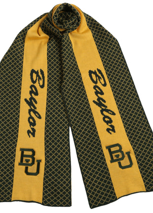 Baylor Bears 2 Tone Knit Scarf