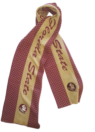 Florida State Seminoles 2 Tone Knit Scarf