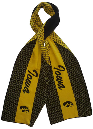 Iowa Hawkeye Knit Scarf