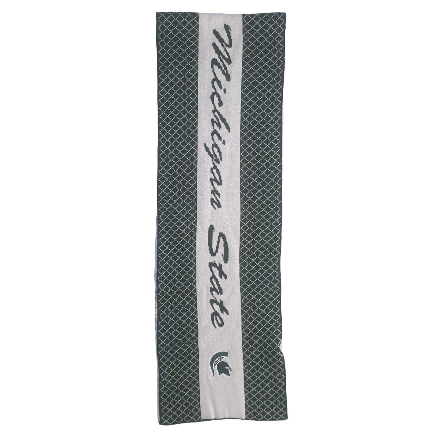 Michigan State Spartans 2 Tone Knit Scarf