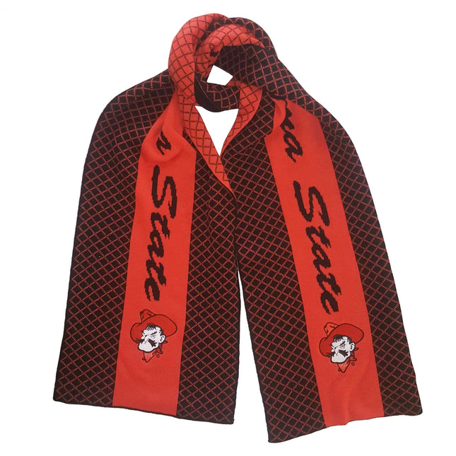 Oklahoma State Cowboys 2 Tone Knit Scarf