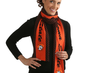 Oklahoma State Cowboys 2 Tone Knit Scarf