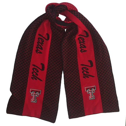 Texas Tech Red Raiders 2 Tone Knit Scarf
