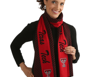 Texas Tech Red Raiders 2 Tone Knit Scarf
