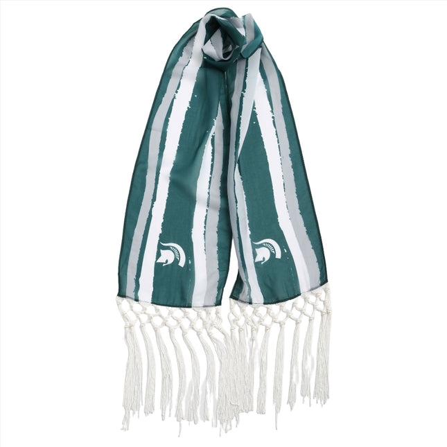 Michigan State Spartans Dina Fringe Scarf