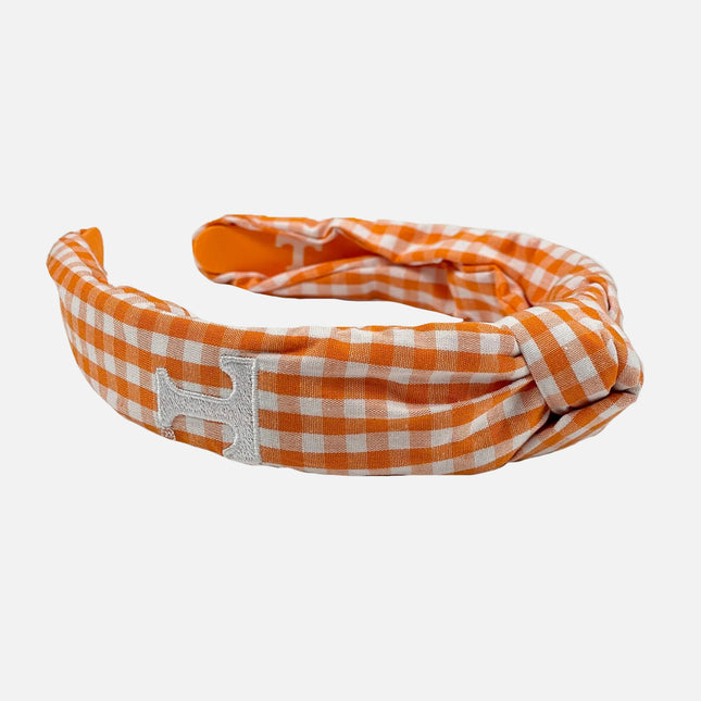 Tennessee Volunteers Lyndsay Check Knot Headband