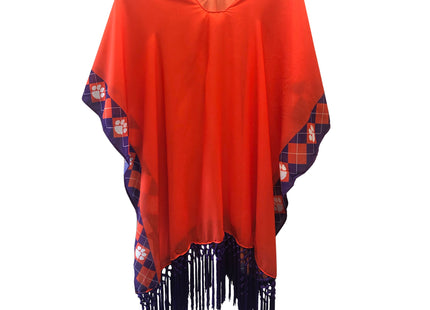 Clemson Tigers Peyton Topper With Fringe