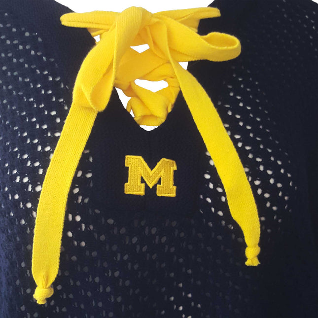 Michigan Wolverines Kendall Knit Poncho