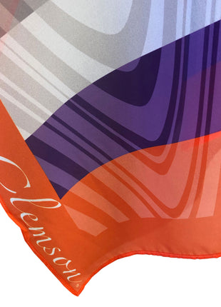 Clemson Tigers Sheer Peyton Illusion Topper