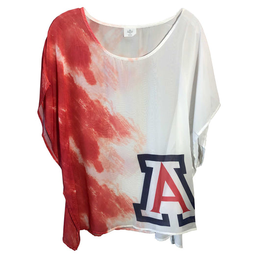 Arizona Wildcats Sheer Tunic