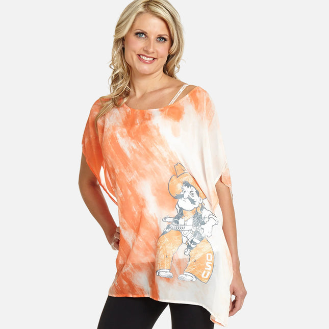 Oklahoma State Cowboys Sheer Tunic